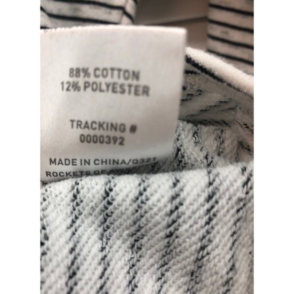 Rockets of awesome size 5 Grey & black French Terry dress - Picture 3 of 5